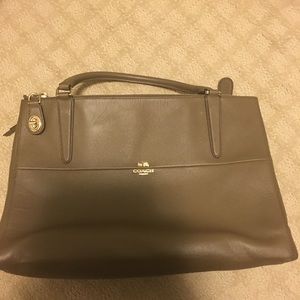 Brown authentic coach purse